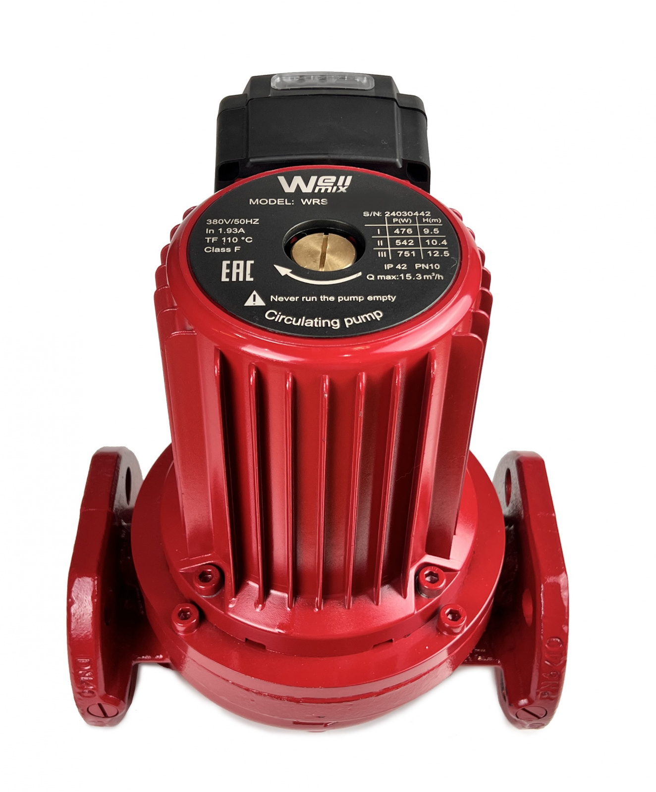 Циркуляционный насос WRS 40-180SF (3 скорости, 220V, 380V)